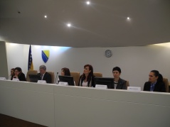 17. april 2015. Narodna poslanica Dubravka Filipovski na sastanku GOPAK u Sarajevu